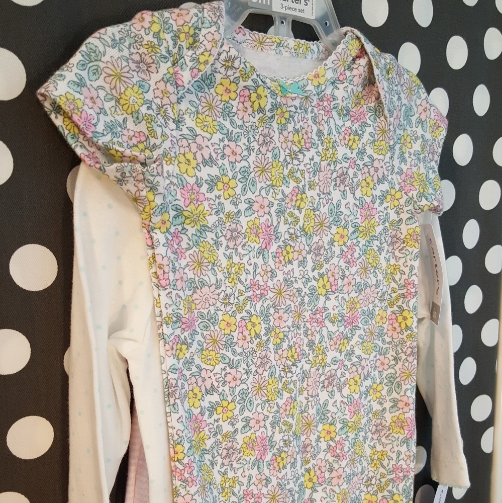 Carter's | 3pc girls set 6m
